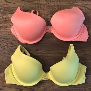 Victoria’s Secret Lined Demi 34B Spring Bundle